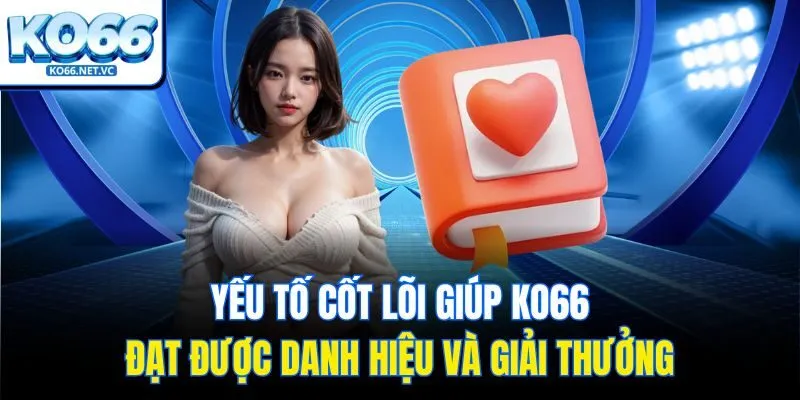 Yếu tố cốt lõi giúp KO66 đạt được danh hiệu và giải thưởng